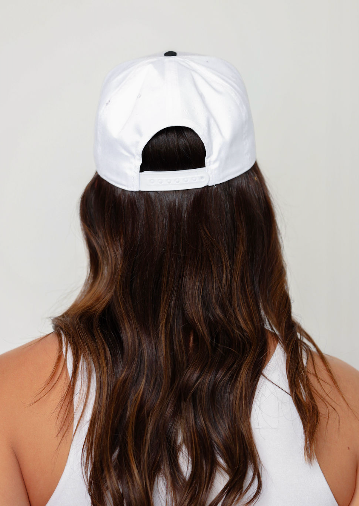 Go Team Tonal Vintage Hat White/Black