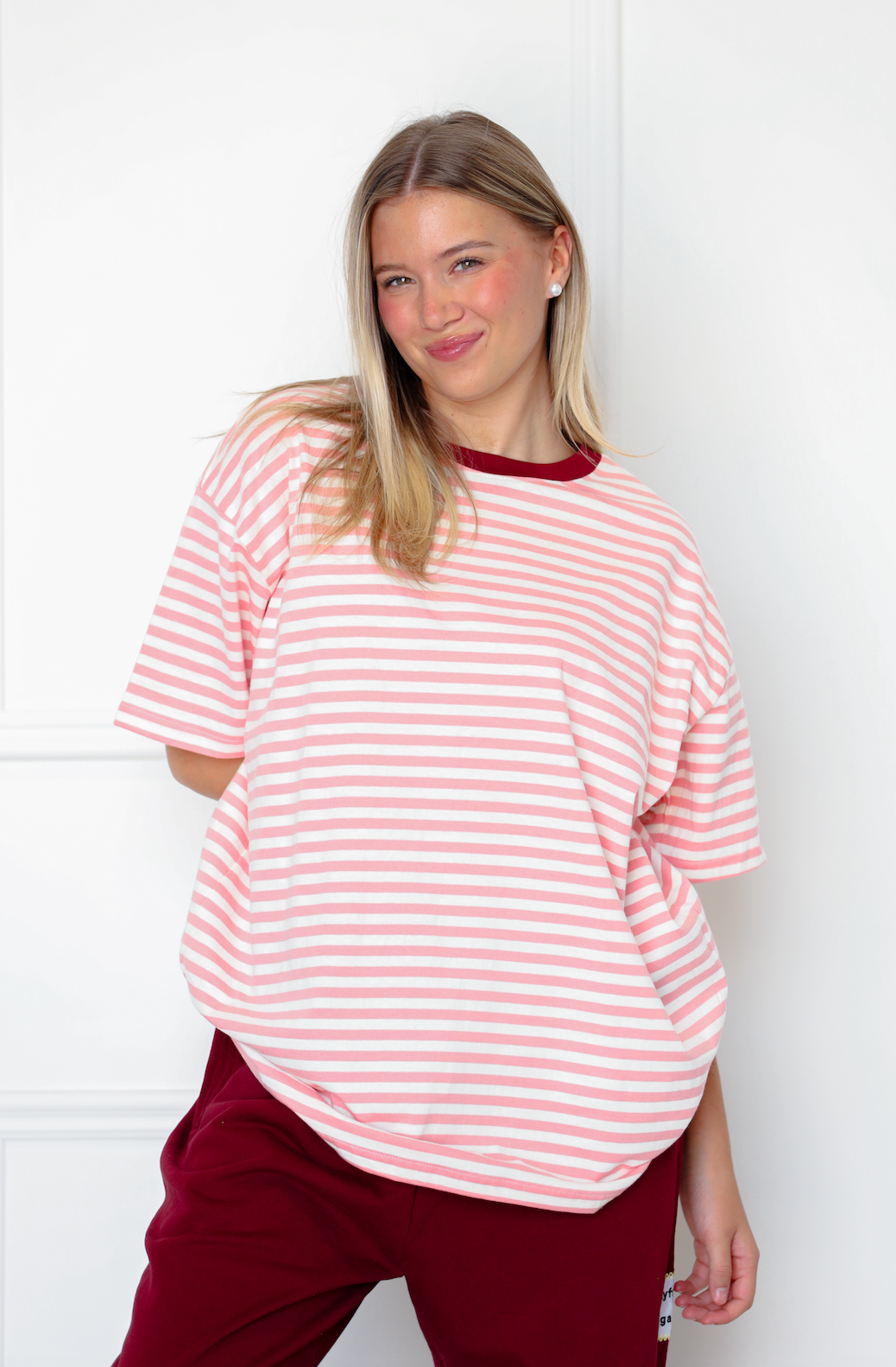 Come As You Are Striped Tee