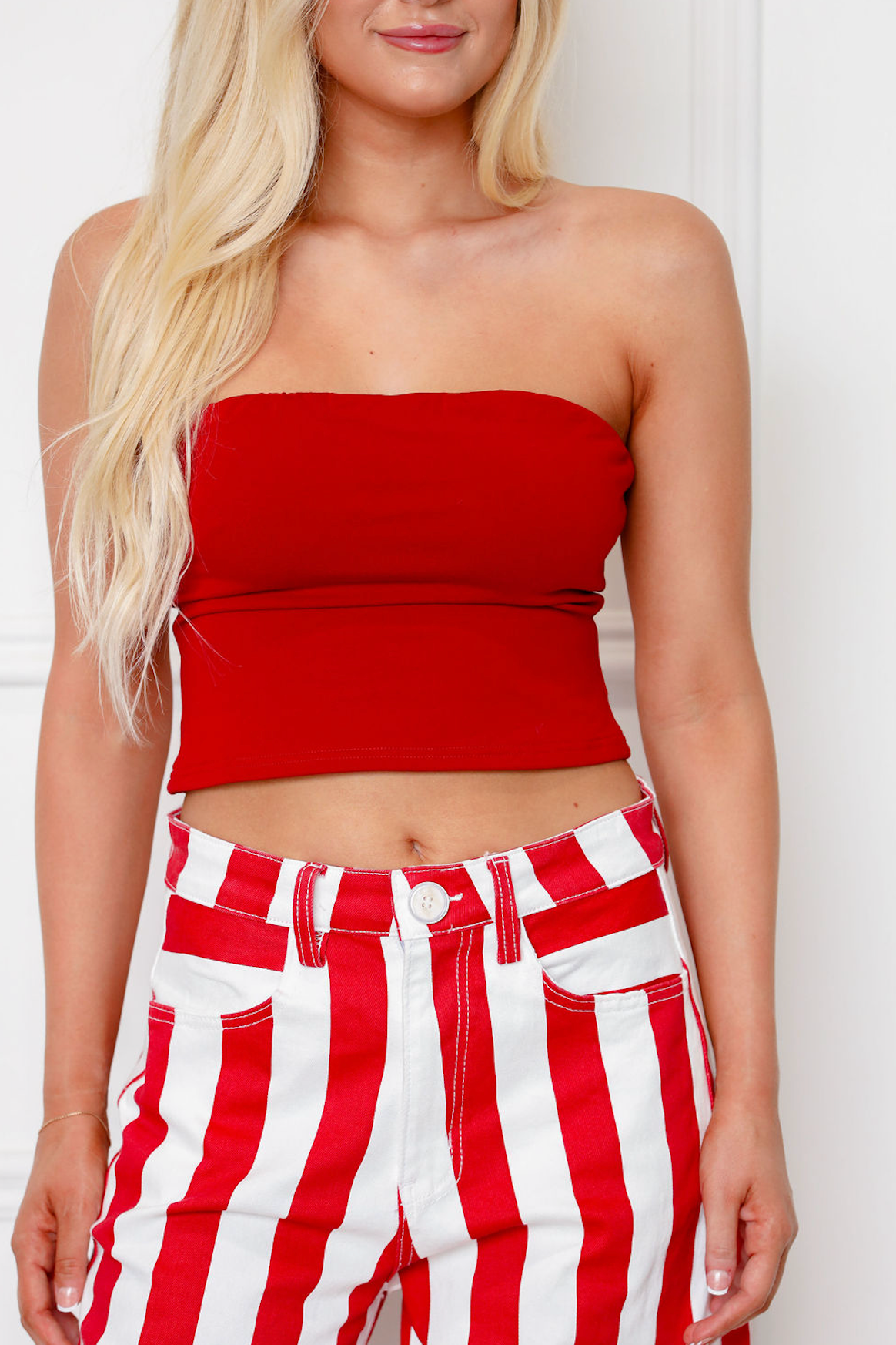 Red Tube Top