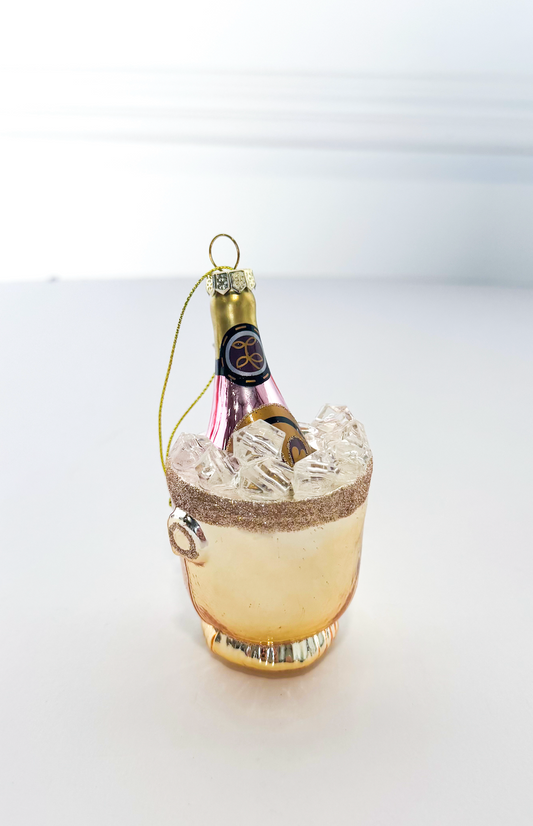 Champagne Ice Bucket Ornament