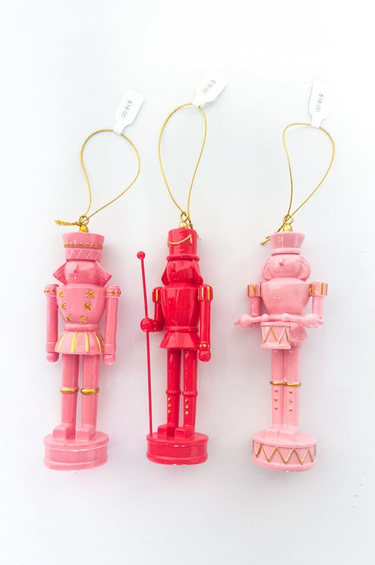 Resin Nutcracker Ornament