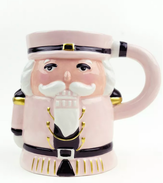 Nutcracker Coffee Mug Pink