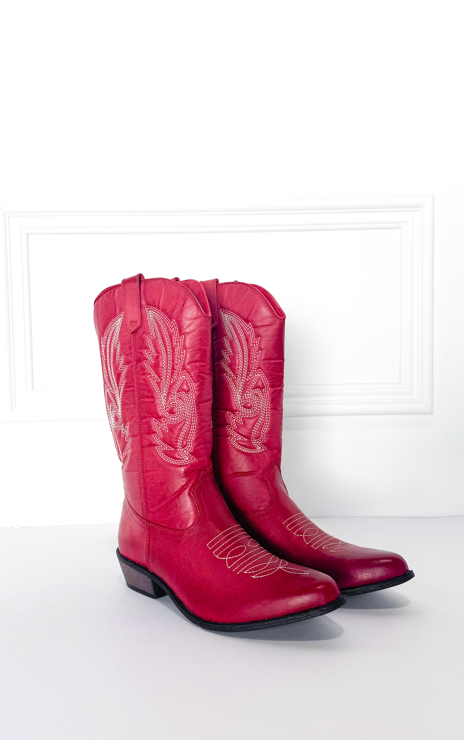 Matisse Gaucho Boots Red