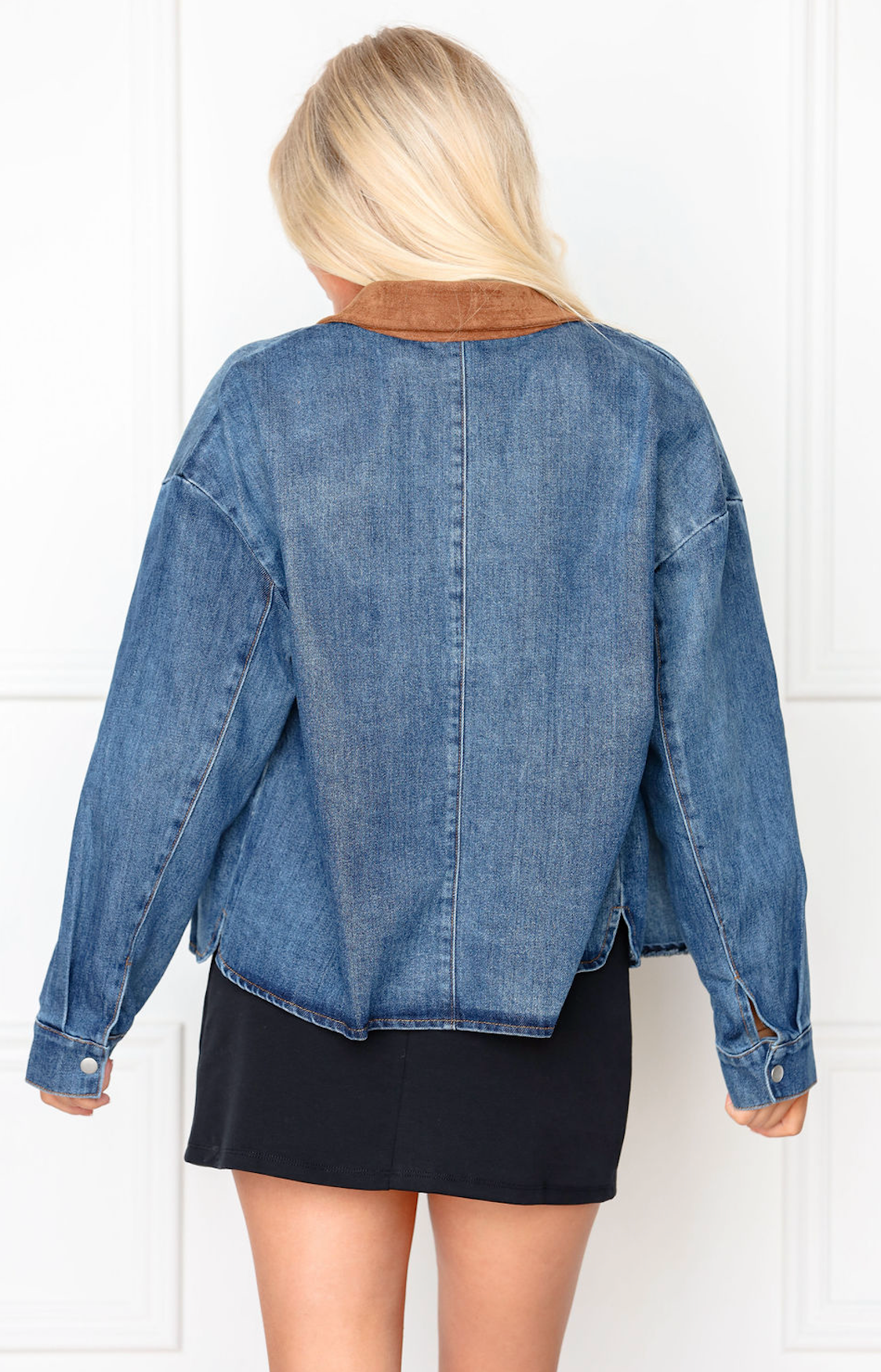 Leliah Denim Barn Jacket