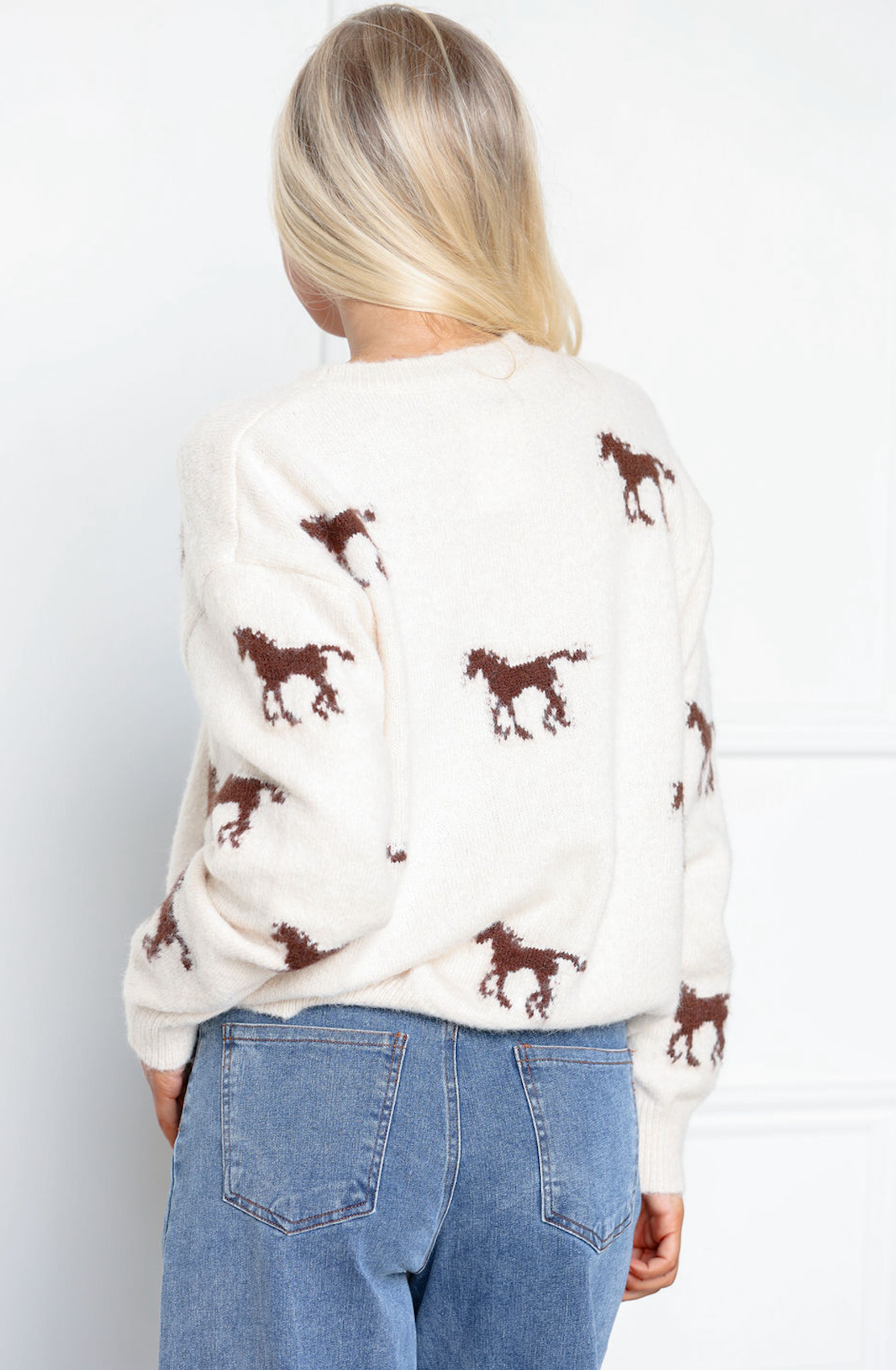 Horse Pattern Sweater