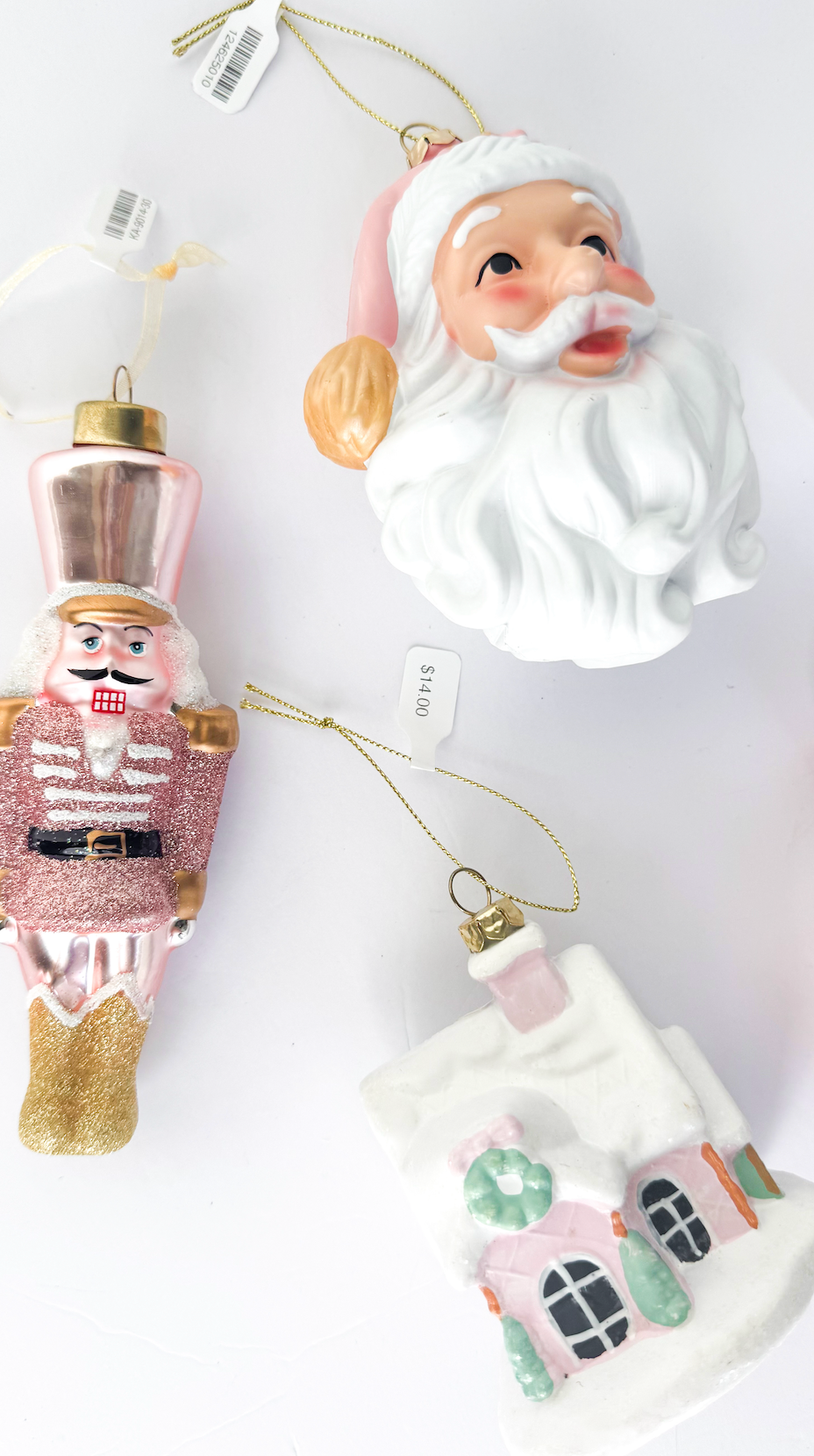 Blushing Nutcracker Ornament