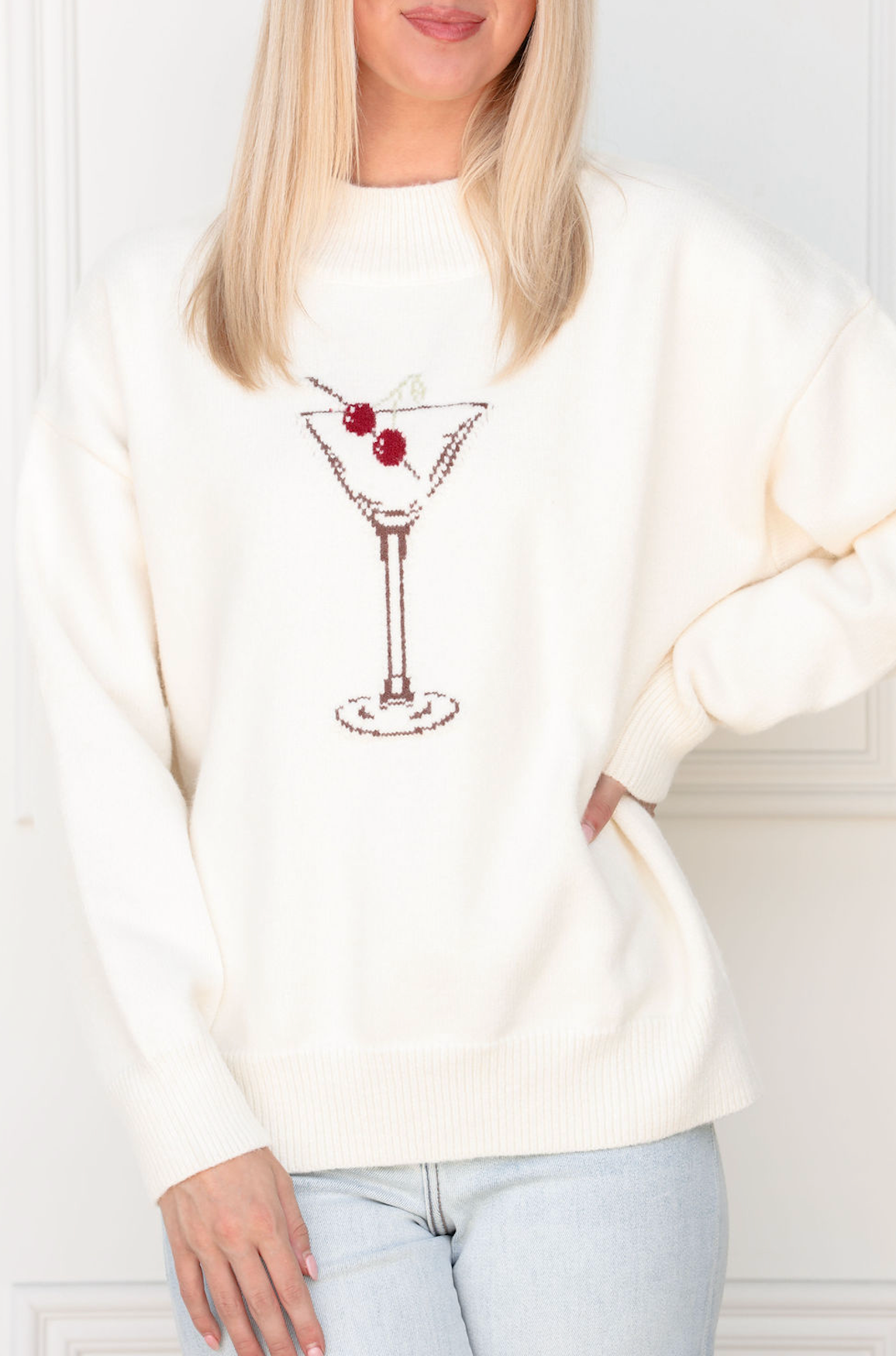 Cherry Martini Sweater