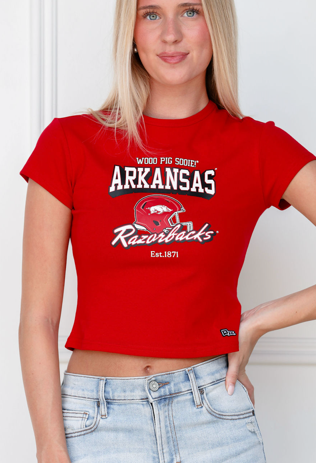 Arkansas Razorbacks Football Baby Tee