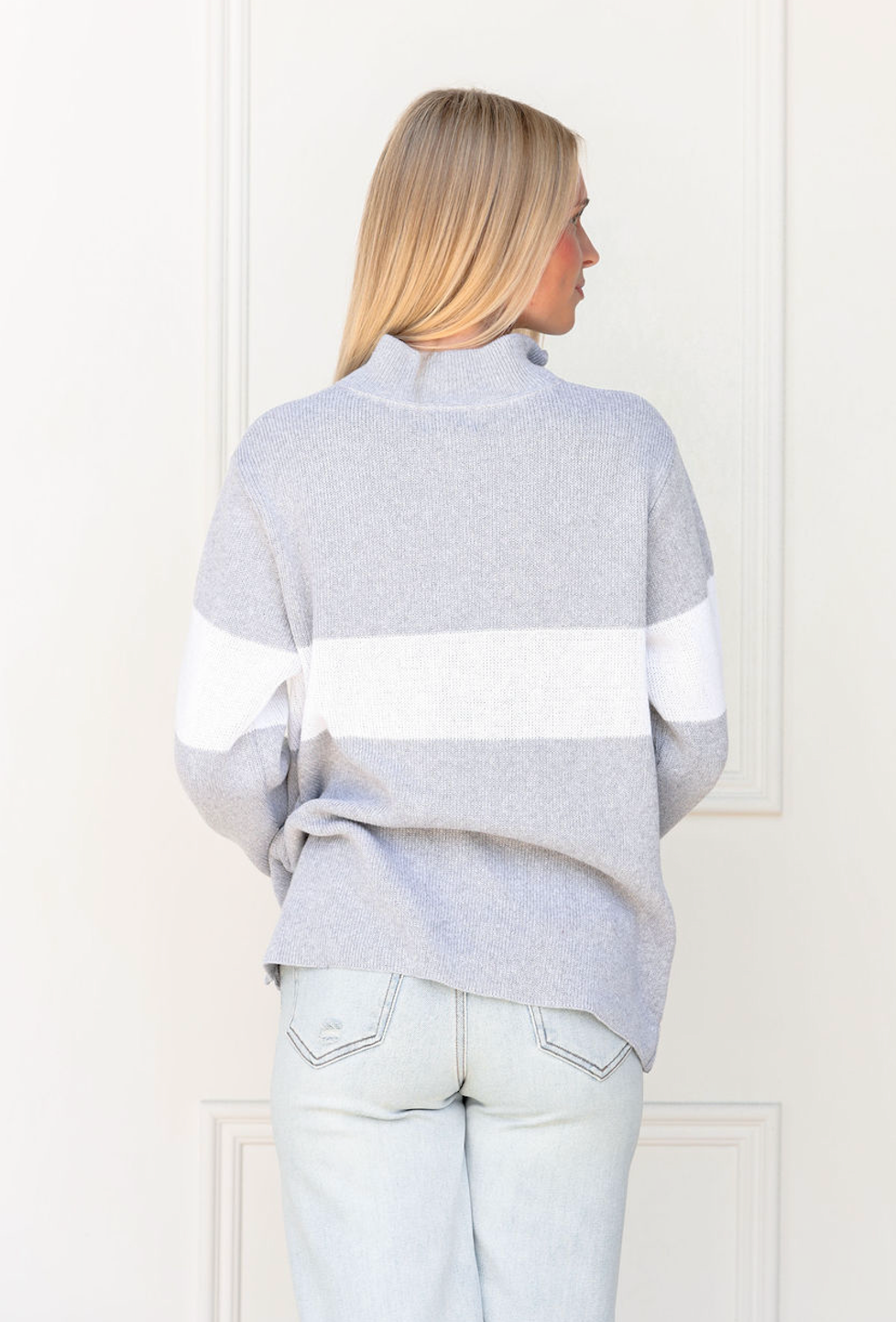 Arkansas Quarter Zip Sweater