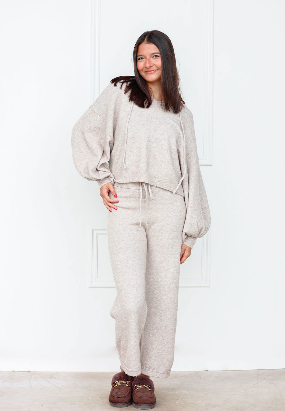 Easy Does It Sweater Top & Pants Set of 2