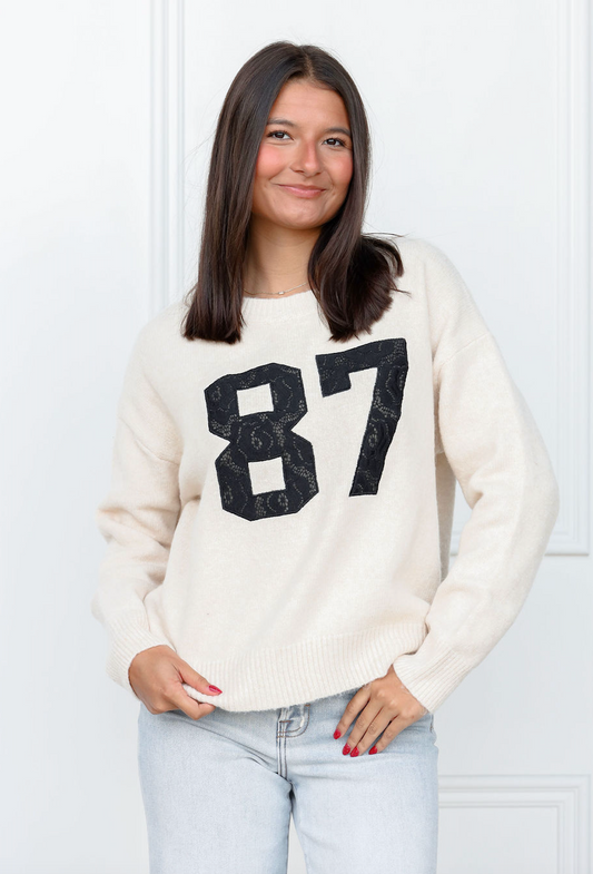 Number #87 Sweater