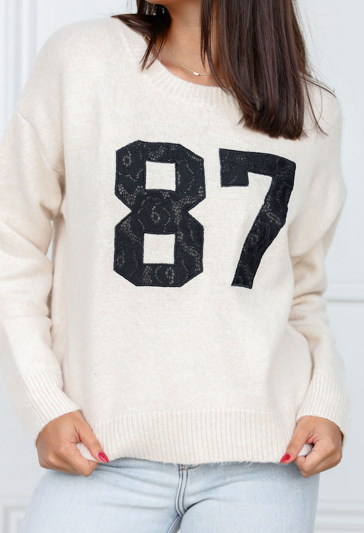 Number #87 Sweater