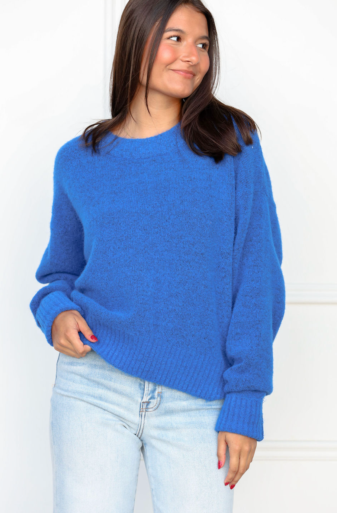 Soft & Subtle Sweater Cobalt