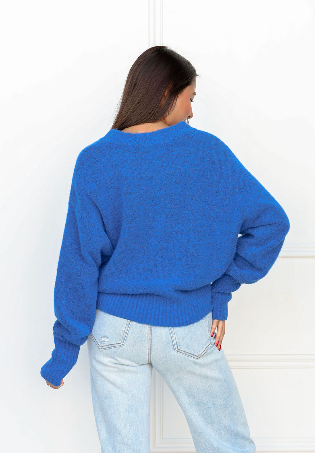 Soft & Subtle Sweater Cobalt