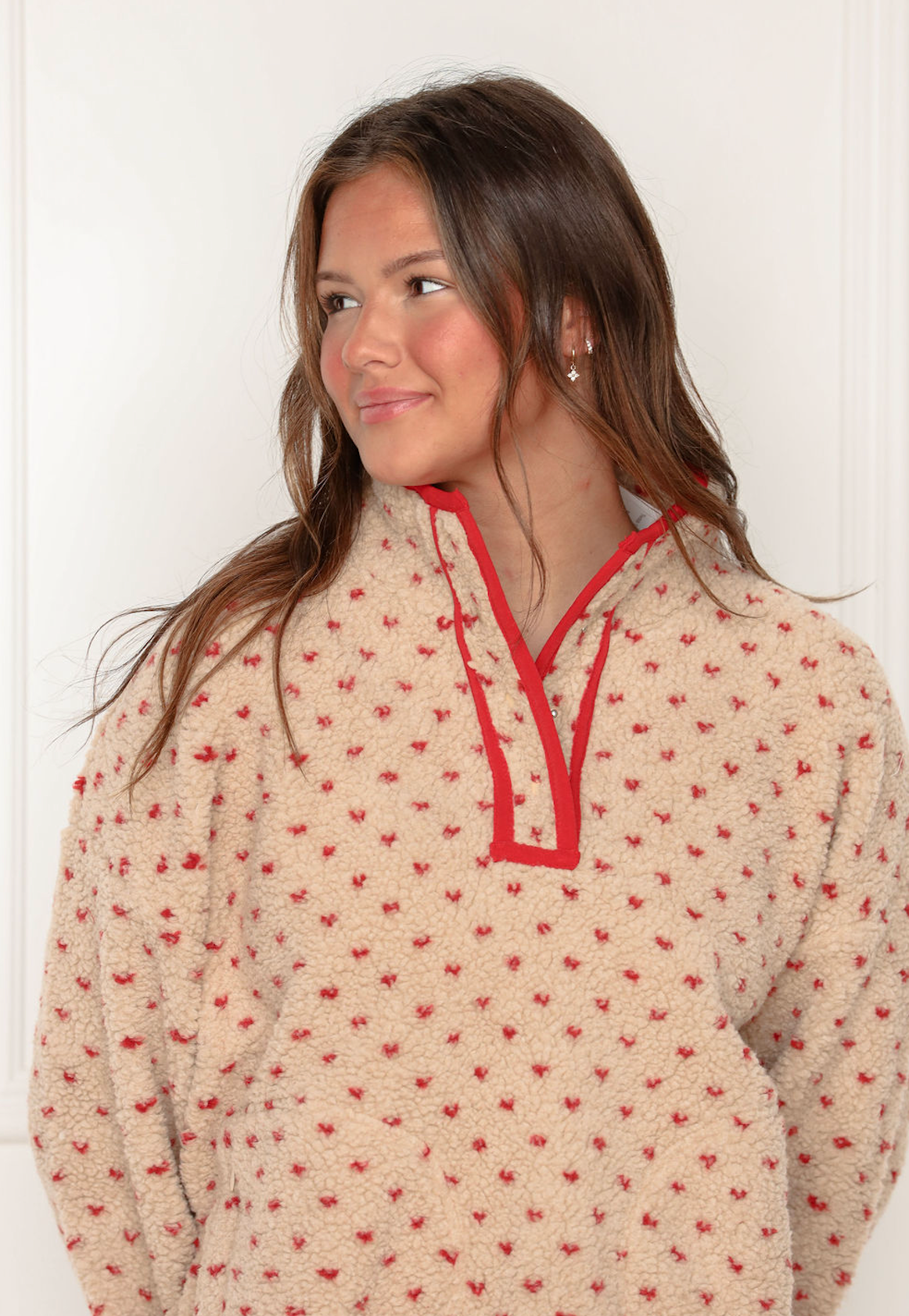 Teddi Sherpa Fleece Pullover