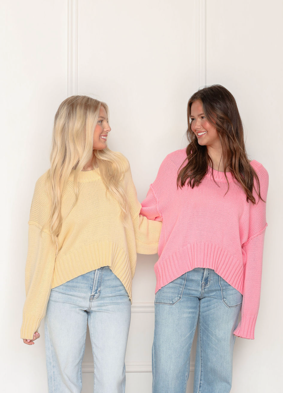 Scoop Neck Sweater Lemon