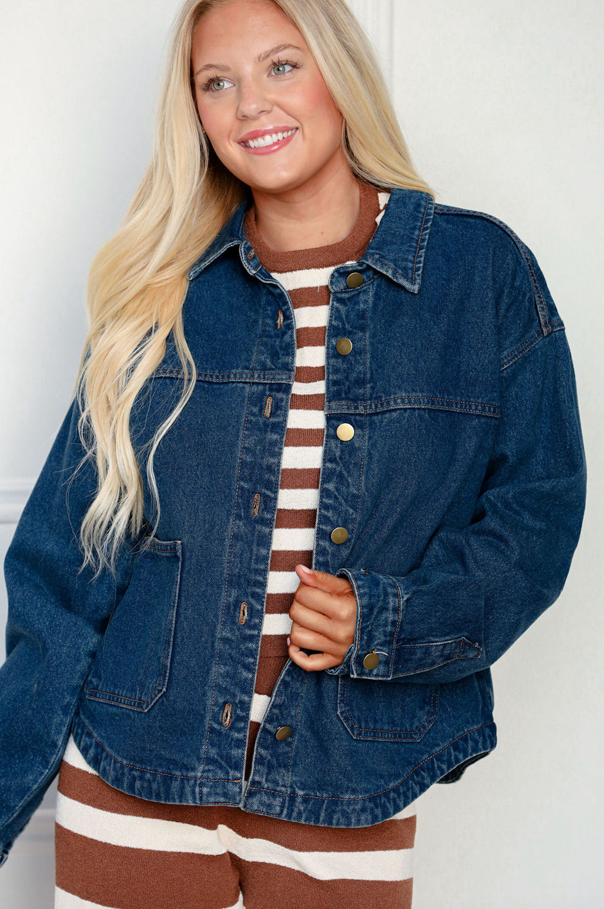 Double Pocket Denim Jacket