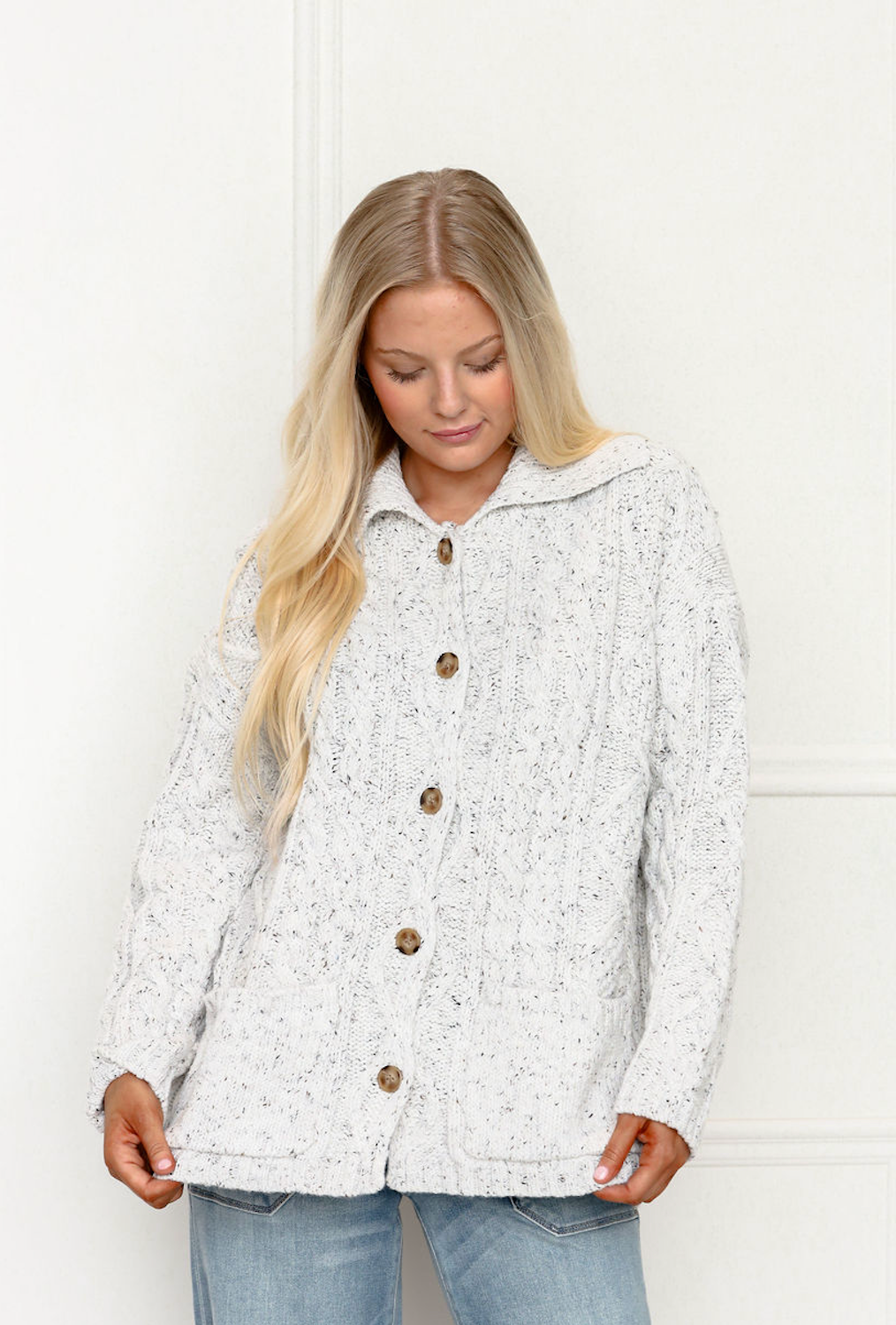 Pocket Cozy Oversized Cardigan