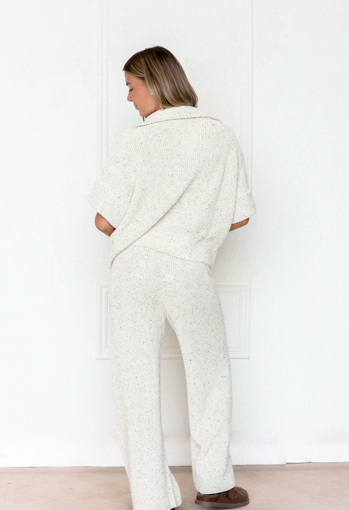 Salt & Pepper Knit Top & Pants Set of 2