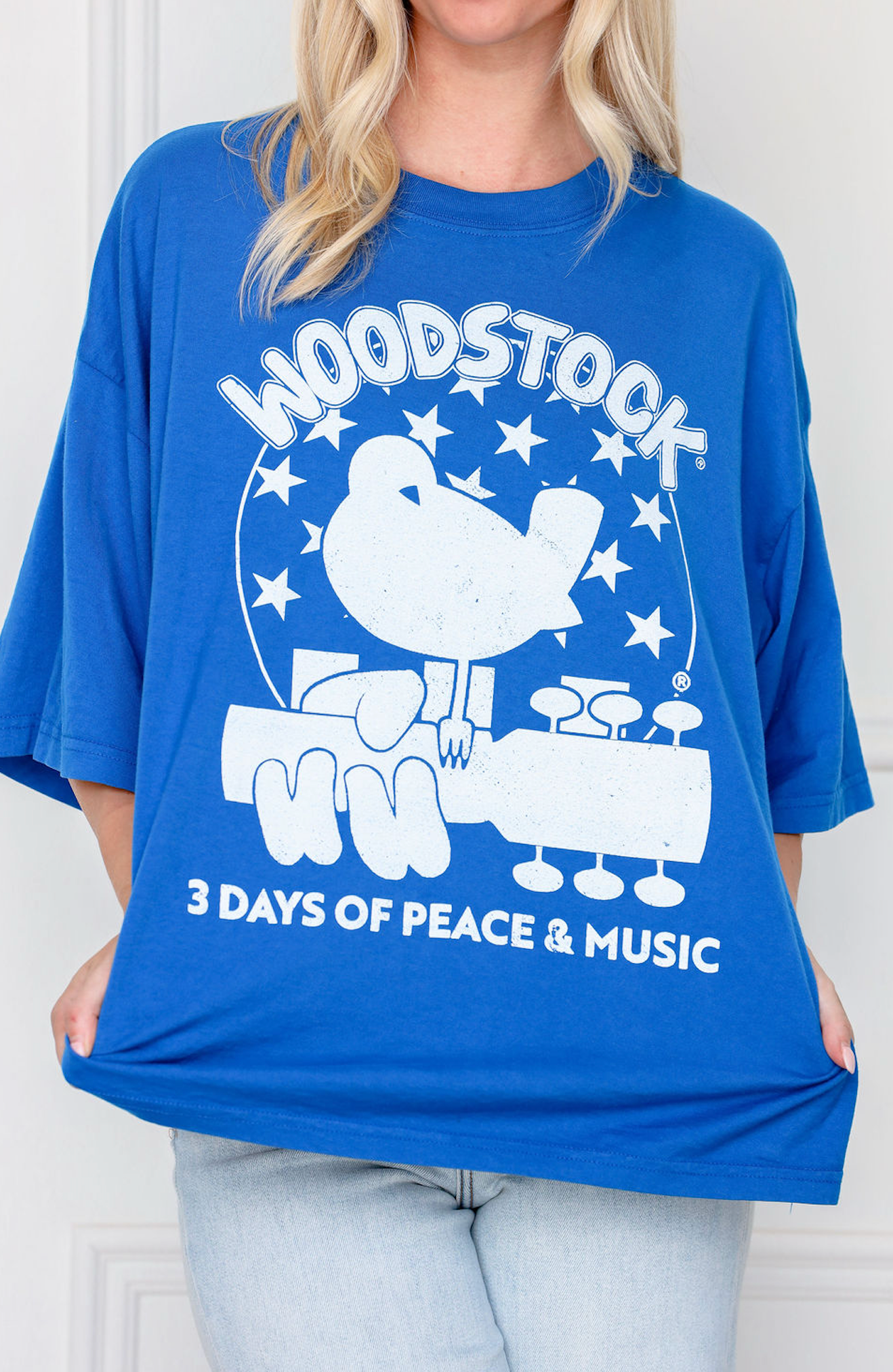 Woodstock Cobalt One Size T-shirt
