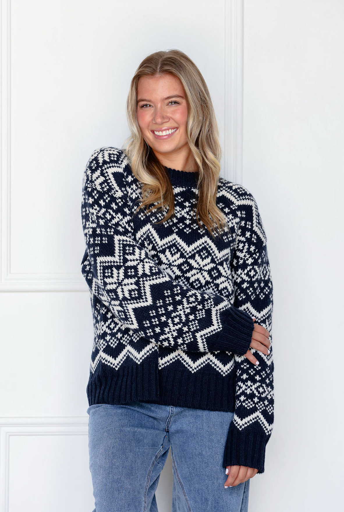 Winter Snowflake Sweater