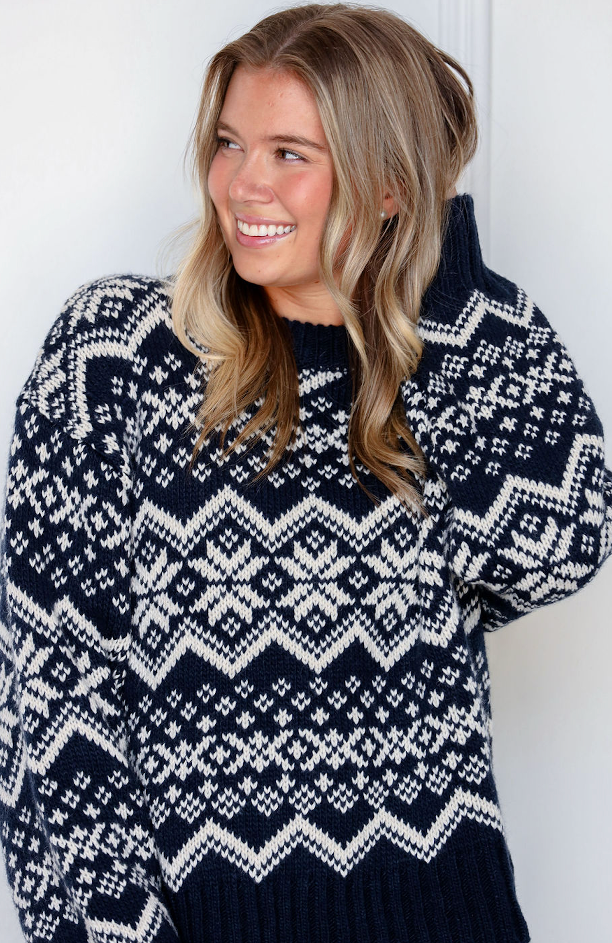 Winter Snowflake Sweater