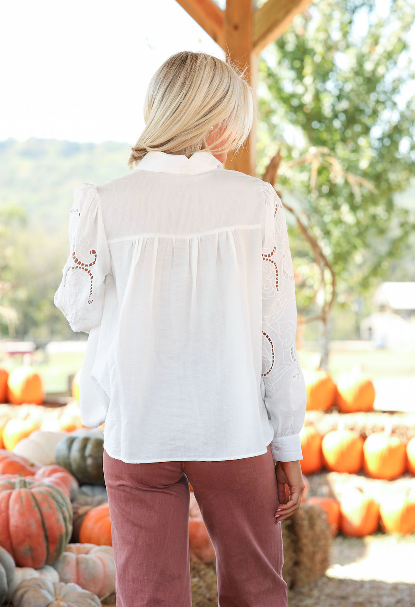 Palma Embroidery Blouse