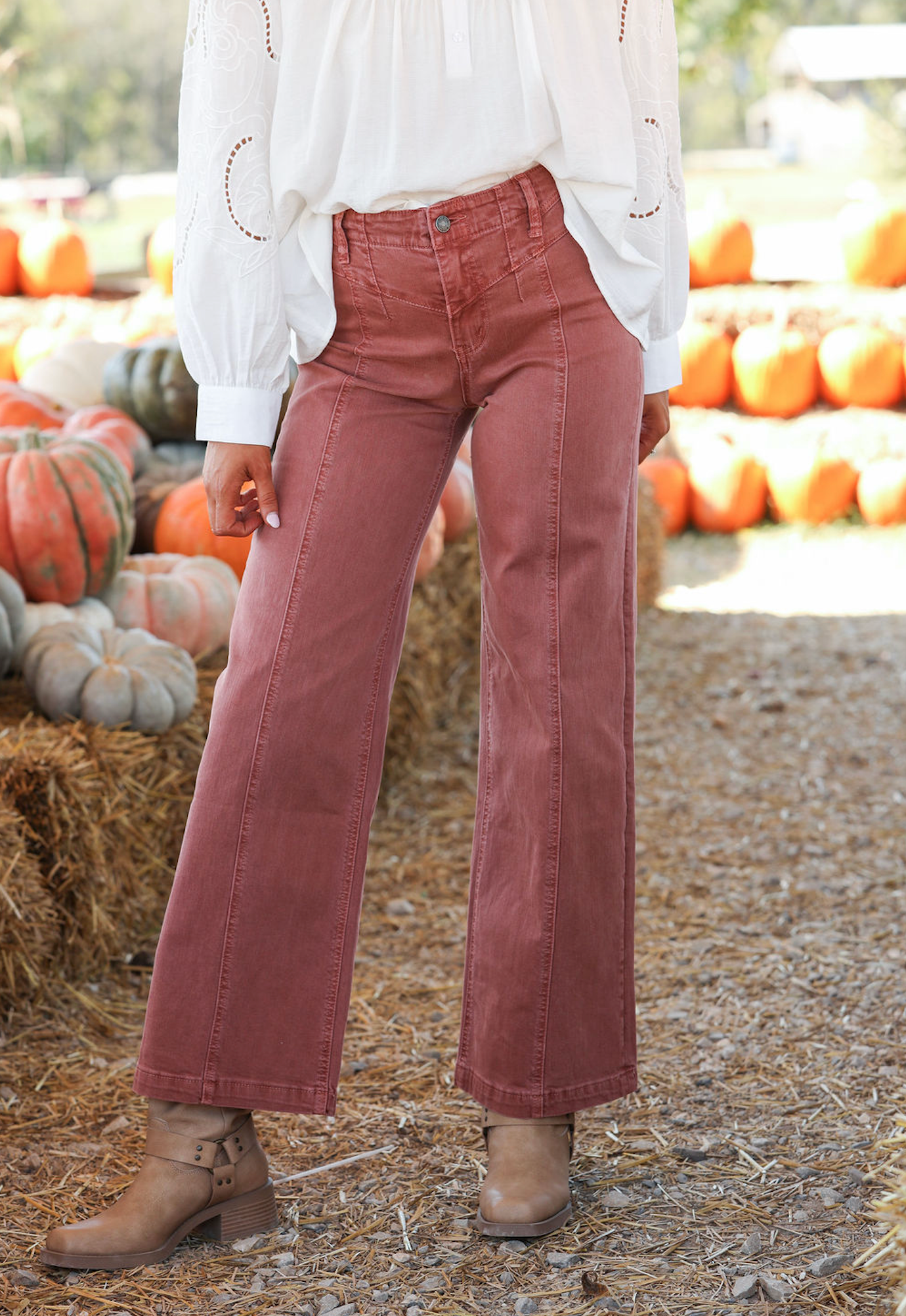 Raymond Rust Corduroy Pants