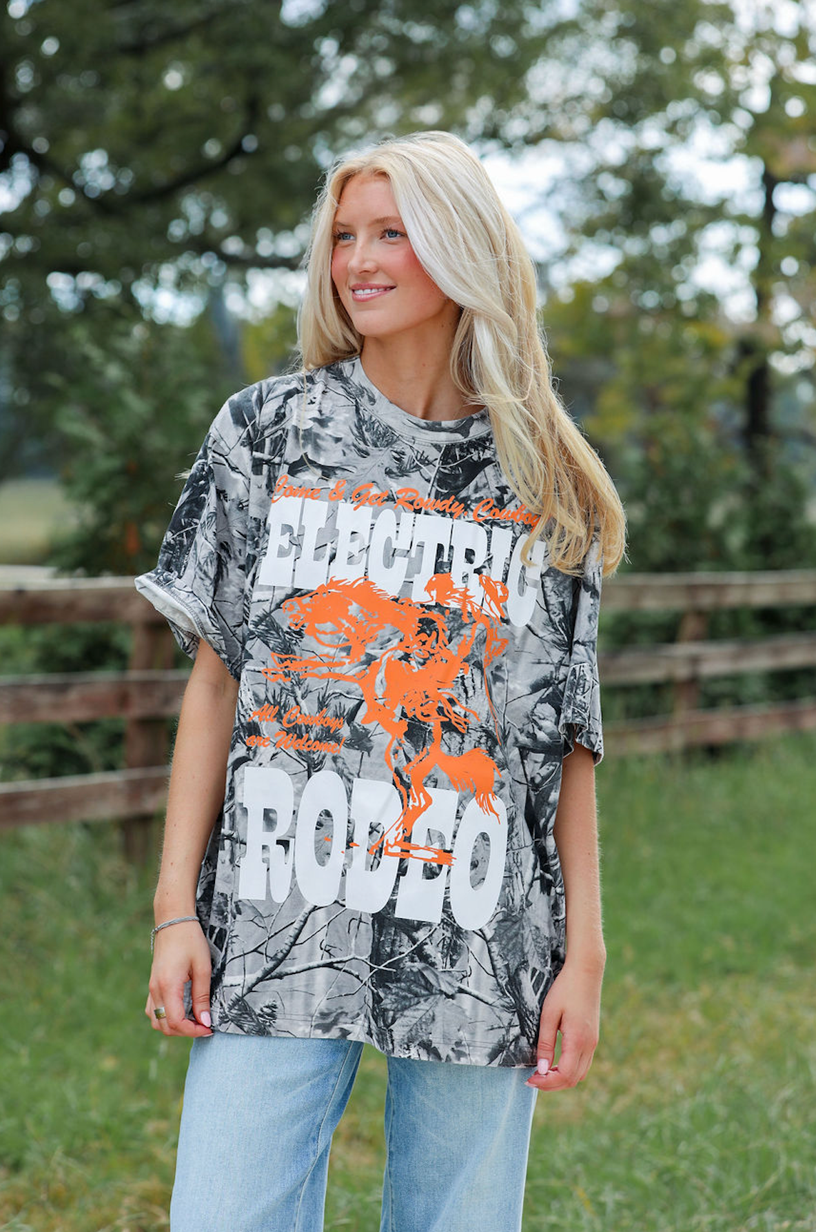 Electric Rodeo Camo T-shirt