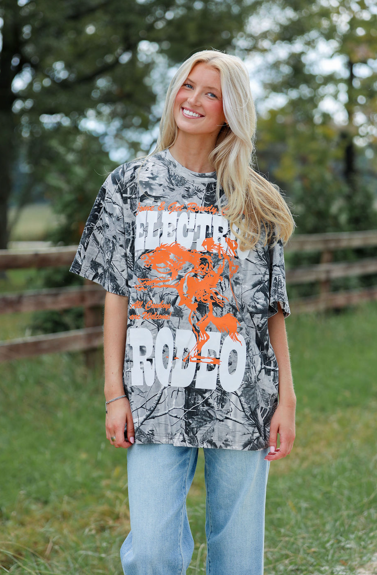 Electric Rodeo Camo T-shirt