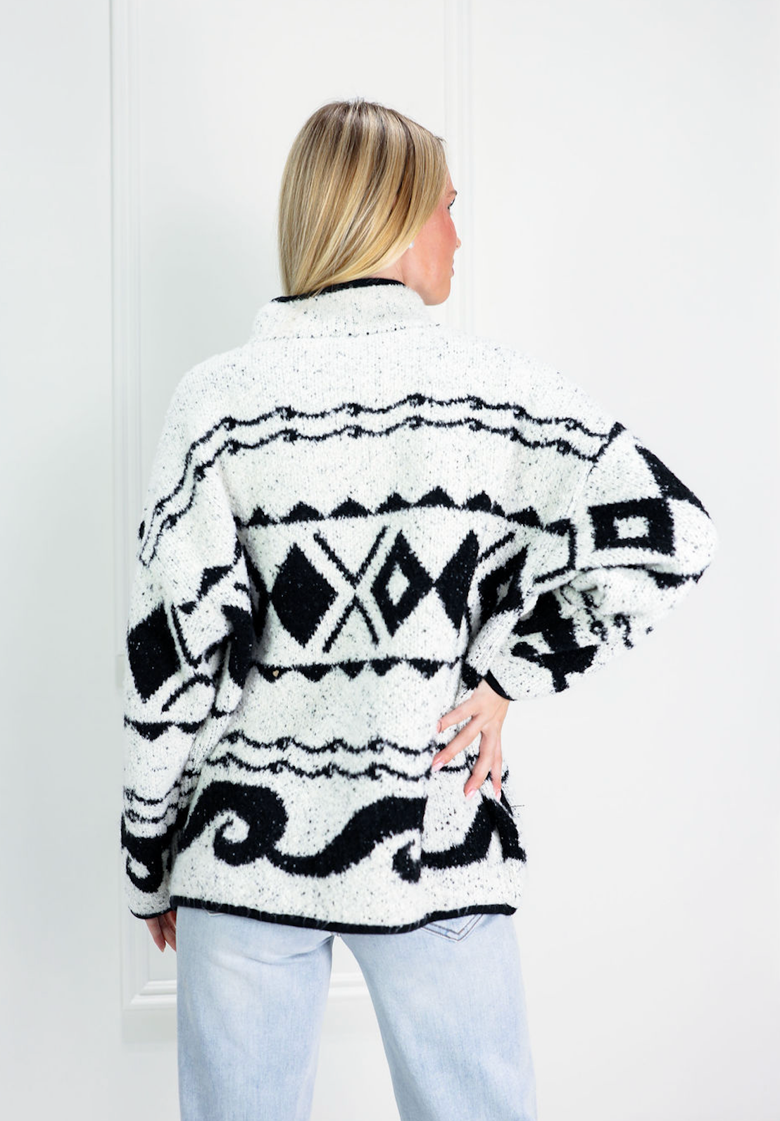 Weekend in Vail Zip Front Pullover