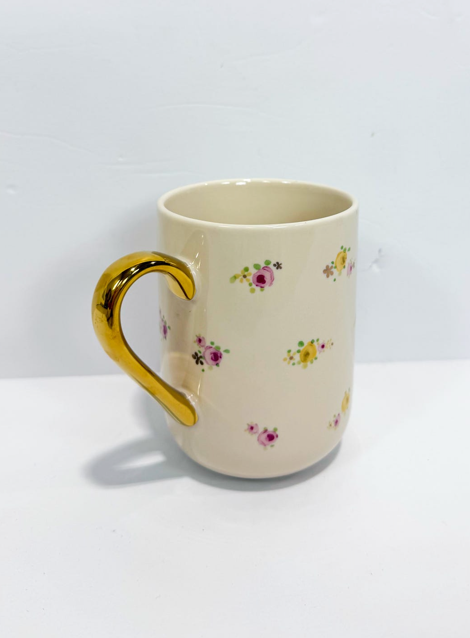 Painted Ditsy Mug