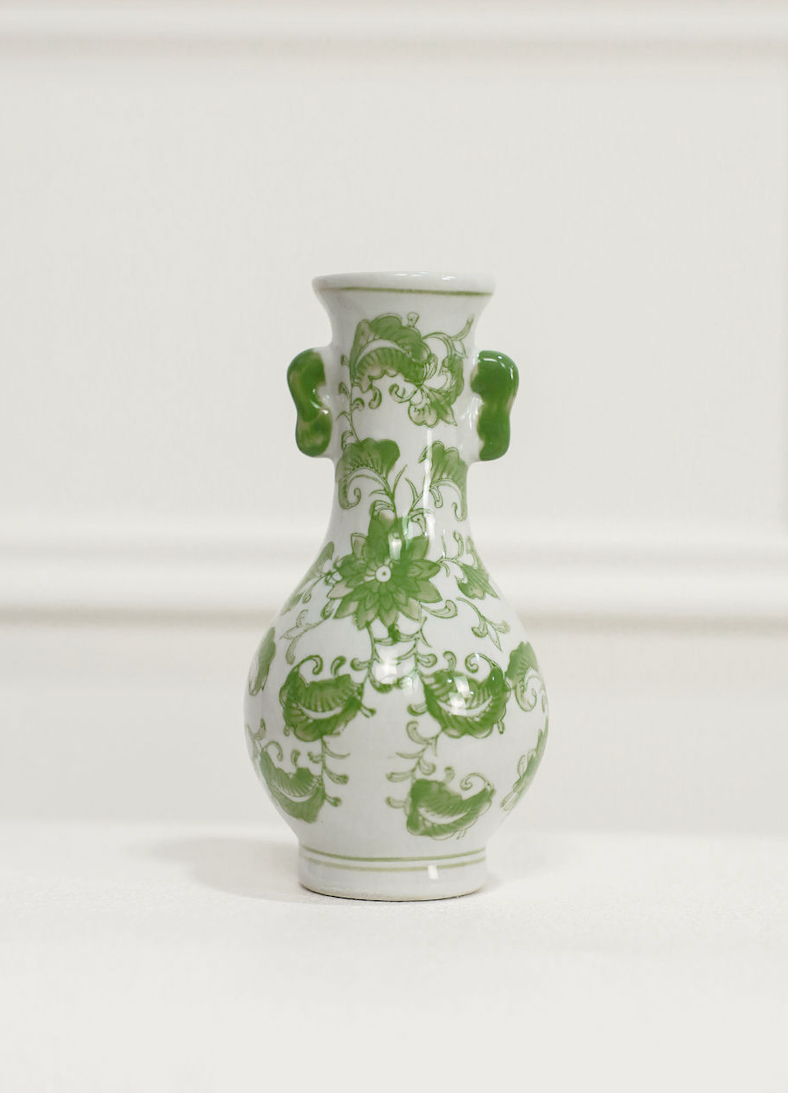 Floral Stoneware Vase