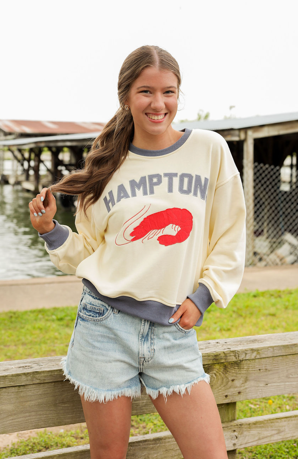 Hamptons Crawfish Sweatshirt