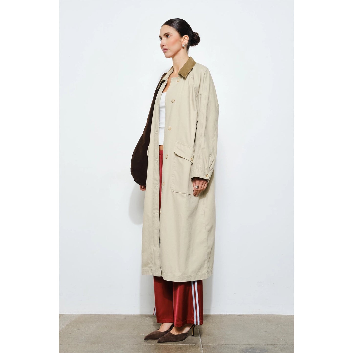 Long Trench Barn Jacket
