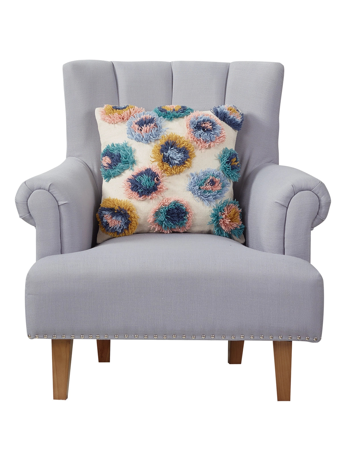 Shaggy Pom Pom Pillow - Clothe Boutique