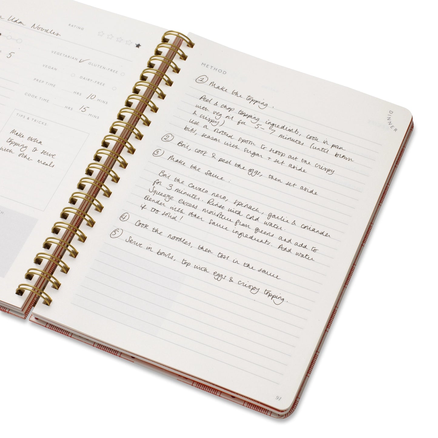 Lobster Guided Receipe Journal - Clothe Boutique