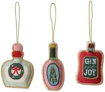 Beaded Bottle Ornament