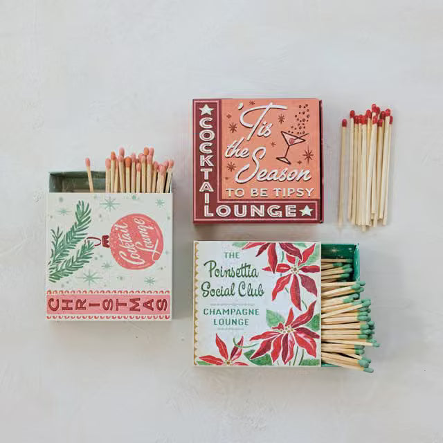 Holiday Bar Image Matchbox