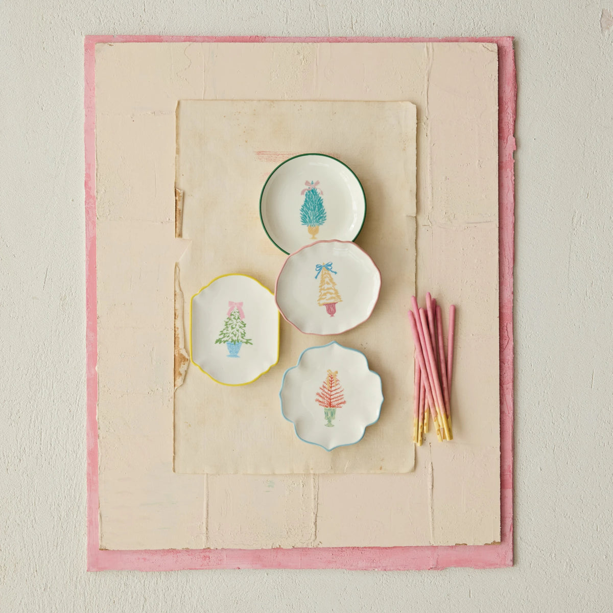 Colored Tree Dish