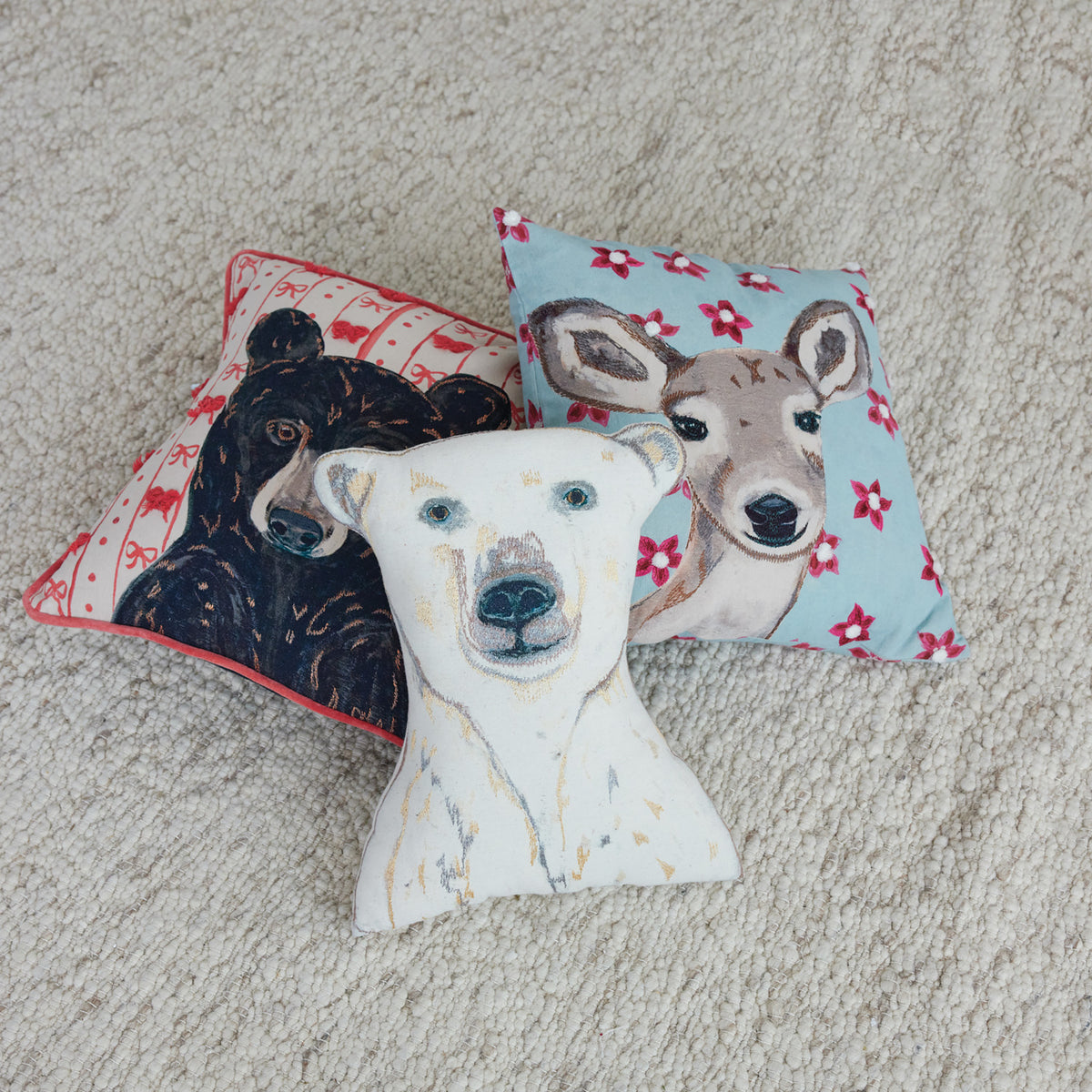 Polar Bear Shaped Pillow