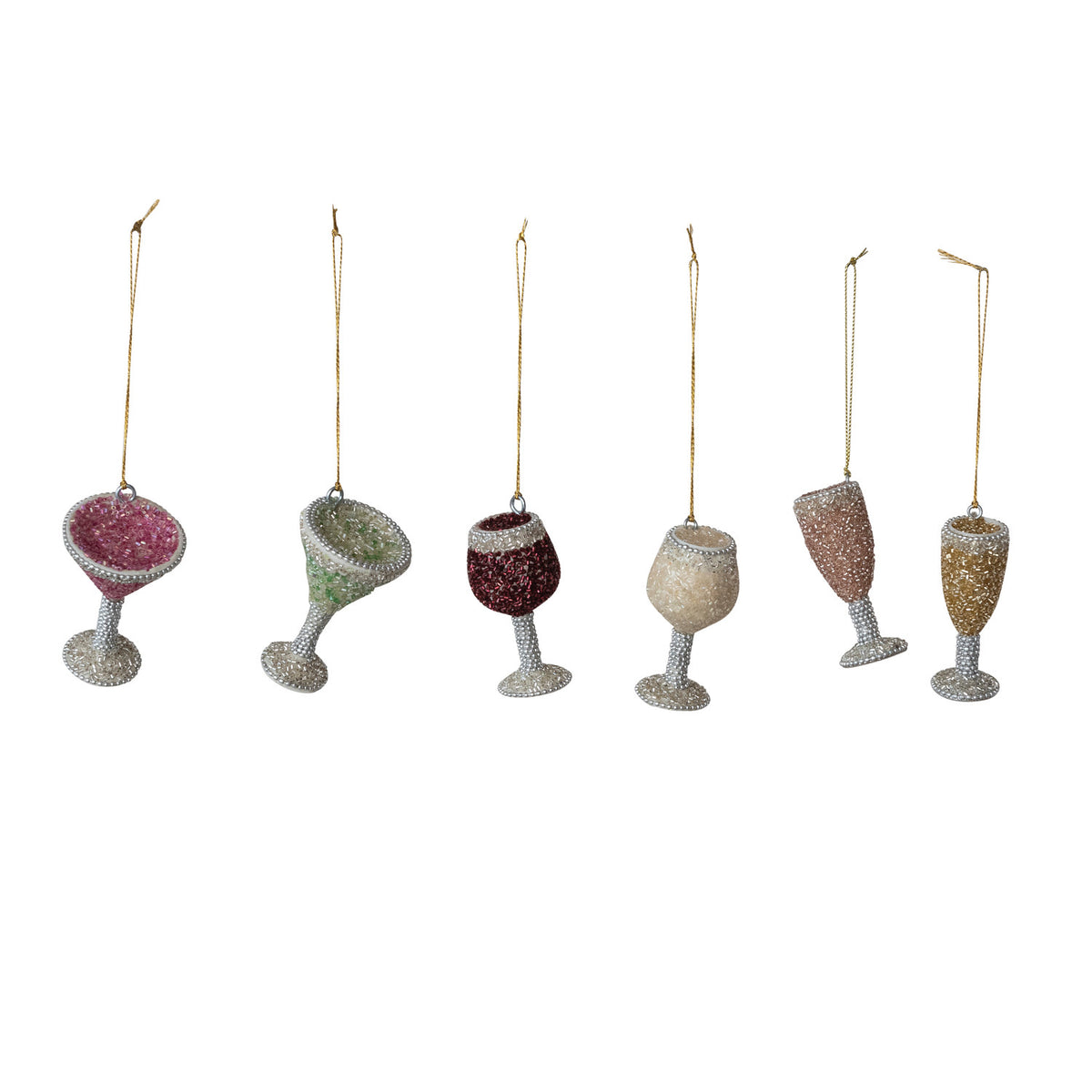Beaded Drink Ornament