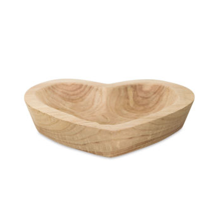 Wooden Heart Bowl - Clothe Boutique