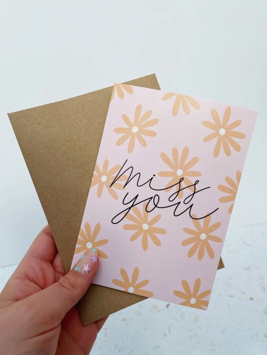 Miss You Card - Clothe Boutique