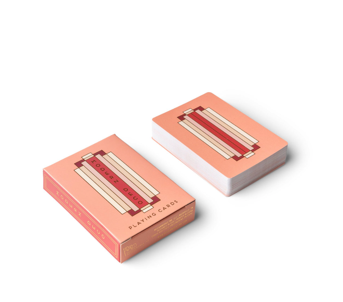 Modern Deco Playing Cards
