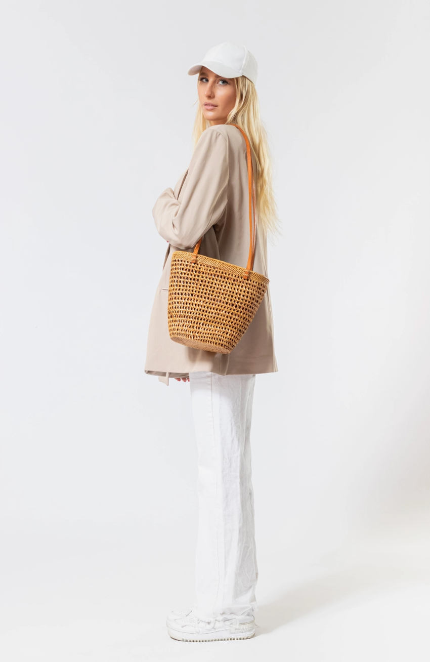 Riviera Straw Handbag