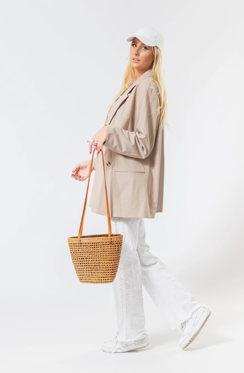 Riviera Straw Handbag