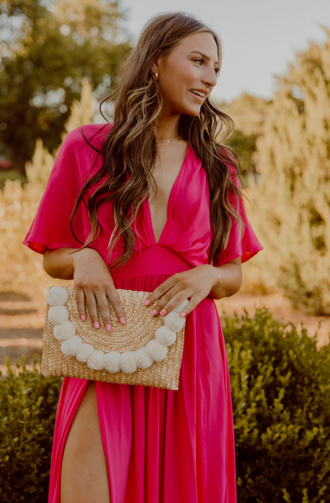 Fortuna Straw Clutch - Clothe Boutique