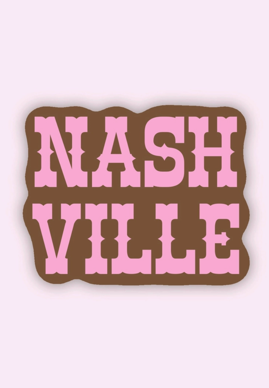 Nashville Sticker - Clothe Boutique