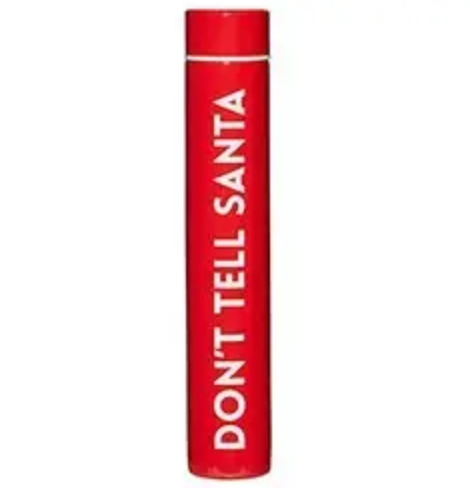 Don't Tell Santa Flask - Clothe Boutique